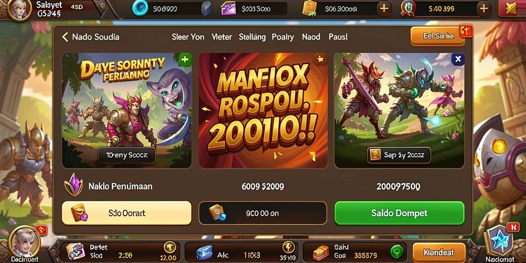 hptoto - Tangkapan layar yang menampilkan leaderboard pemain.